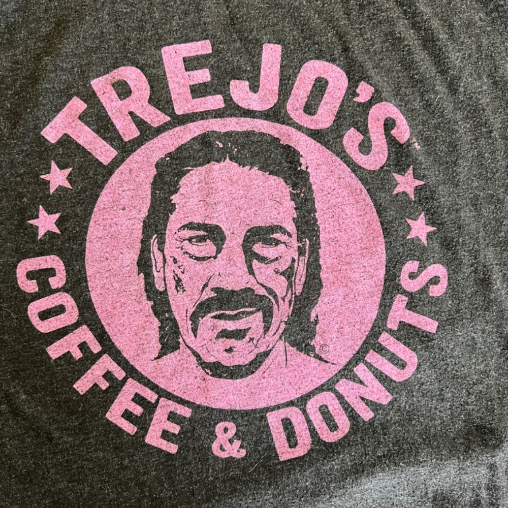 TREJO'S COFFEE & DONUTS Los Angeles Graphic Logo T-Shirt L - Picture 2 of 6